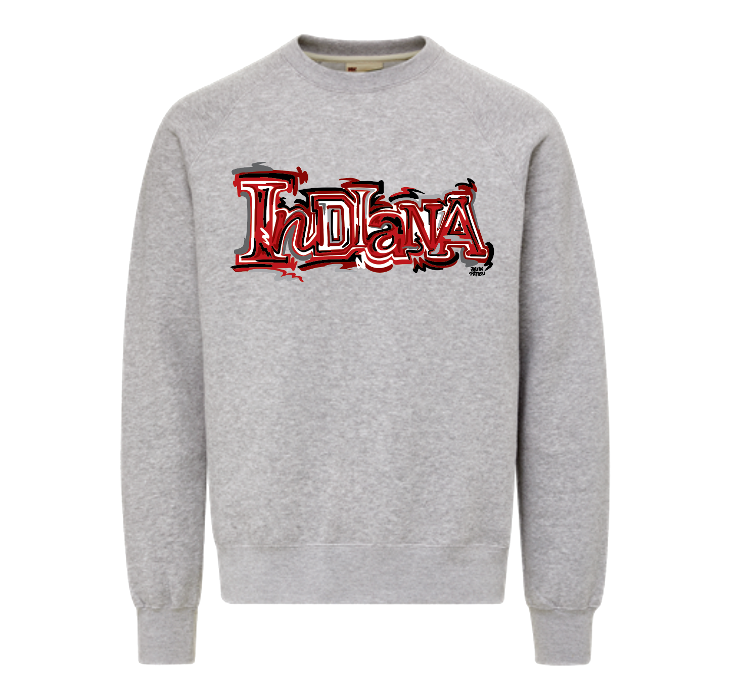 Indiana Fleece Crew by Justin Patten (Two Colors)