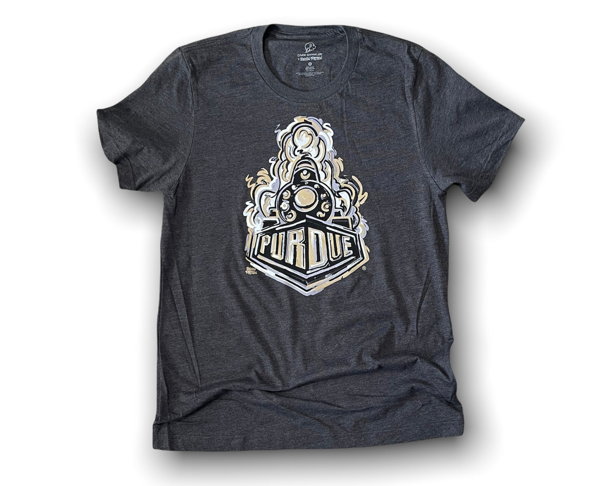 Purdue Boilermaker Special Unisex Short Sleeve Tee by Justin Patten (2 Colors)