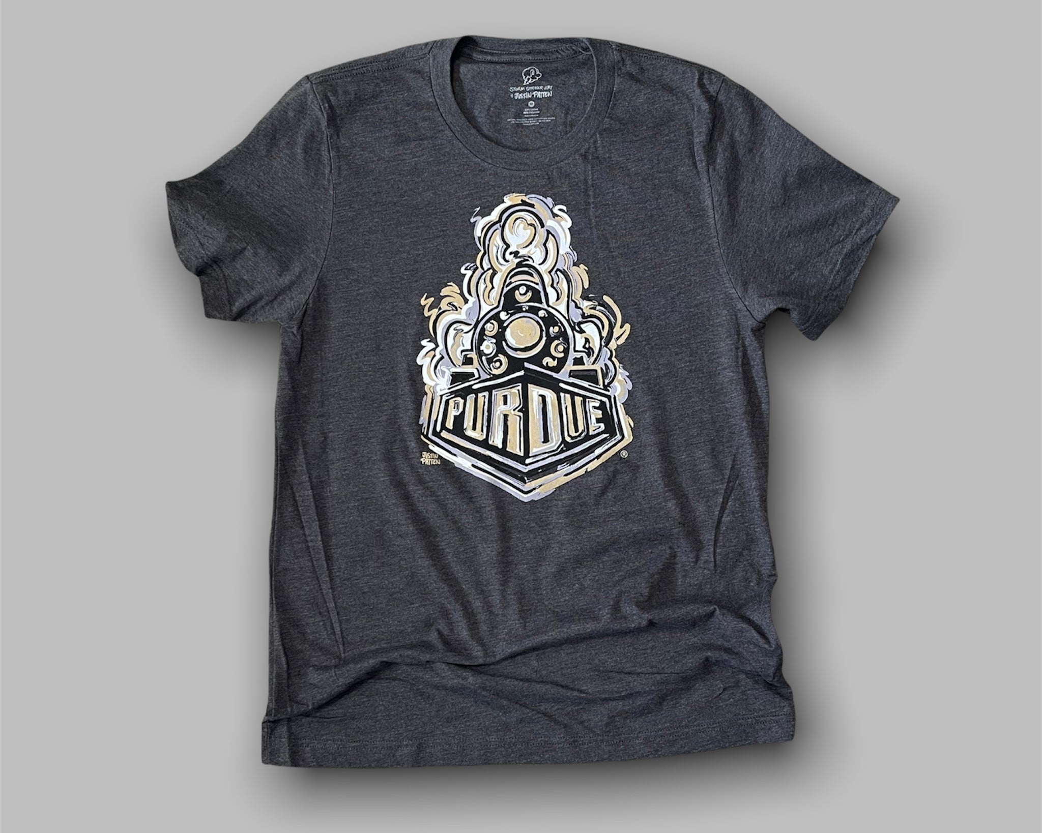 Purdue Boilermaker Special Unisex Short Sleeve Tee by Justin Patten (2 Colors)