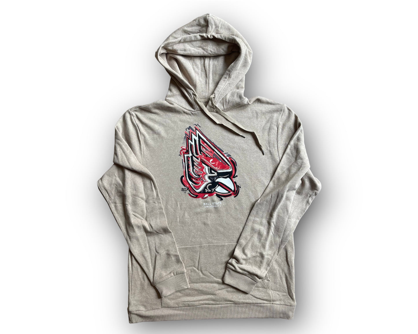 Ball State University Unisex Hoodie by Justin Patten (3 Colors)