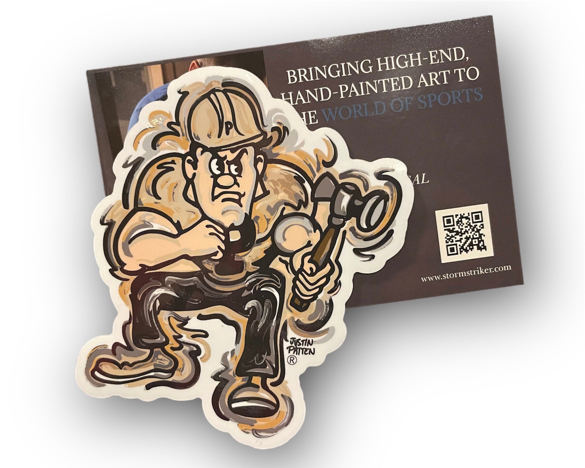 Purdue Pete Magnet by Justin Patten