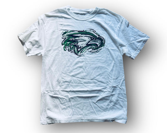 Zionsville Eagle White Tee by Justin Patten (1 Color)