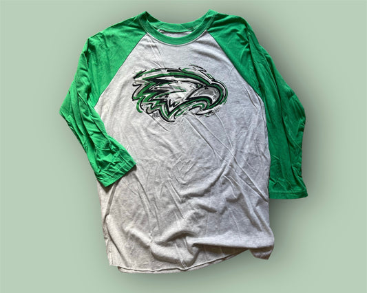 Zionsville Eagle Baseball Tee by Justin Patten (1 Color)