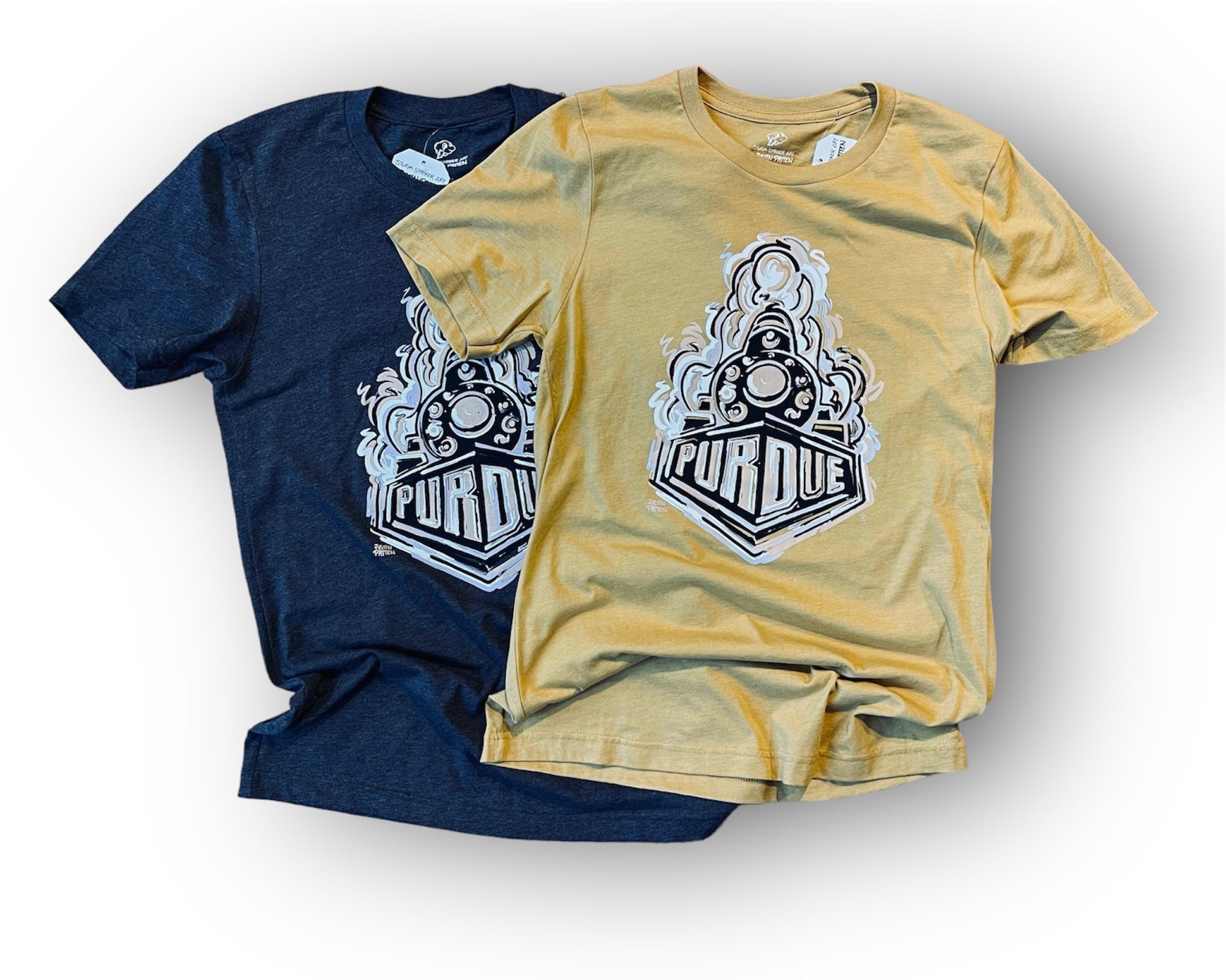 Purdue Boilermaker Special Unisex Short Sleeve Tee by Justin Patten (2 Colors)