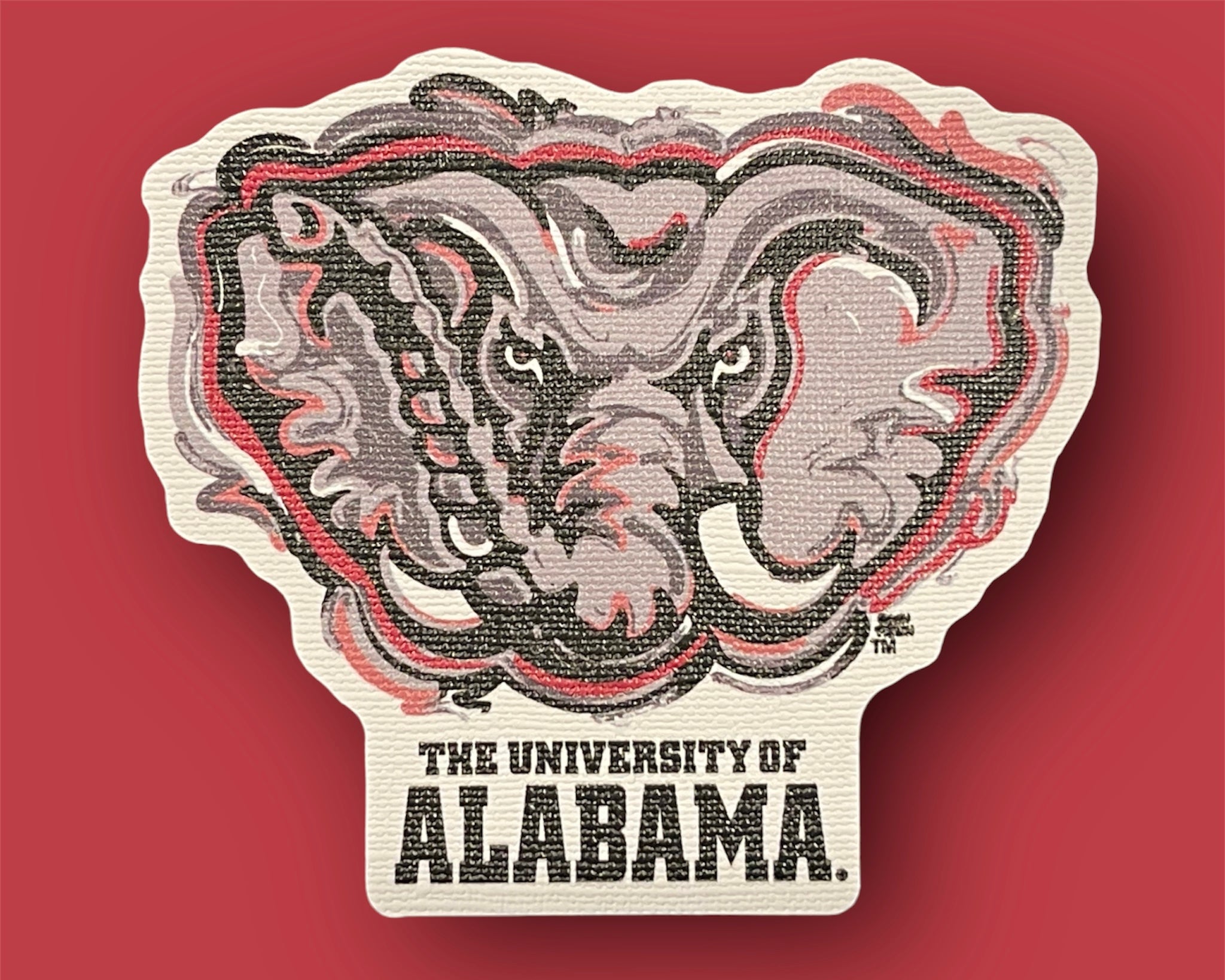 University of Alabama Big AL Durable Sticker by Justin Patten