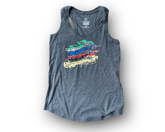 Indianapolis Motor Speedway Flyover Women's Tank by Justin Patten