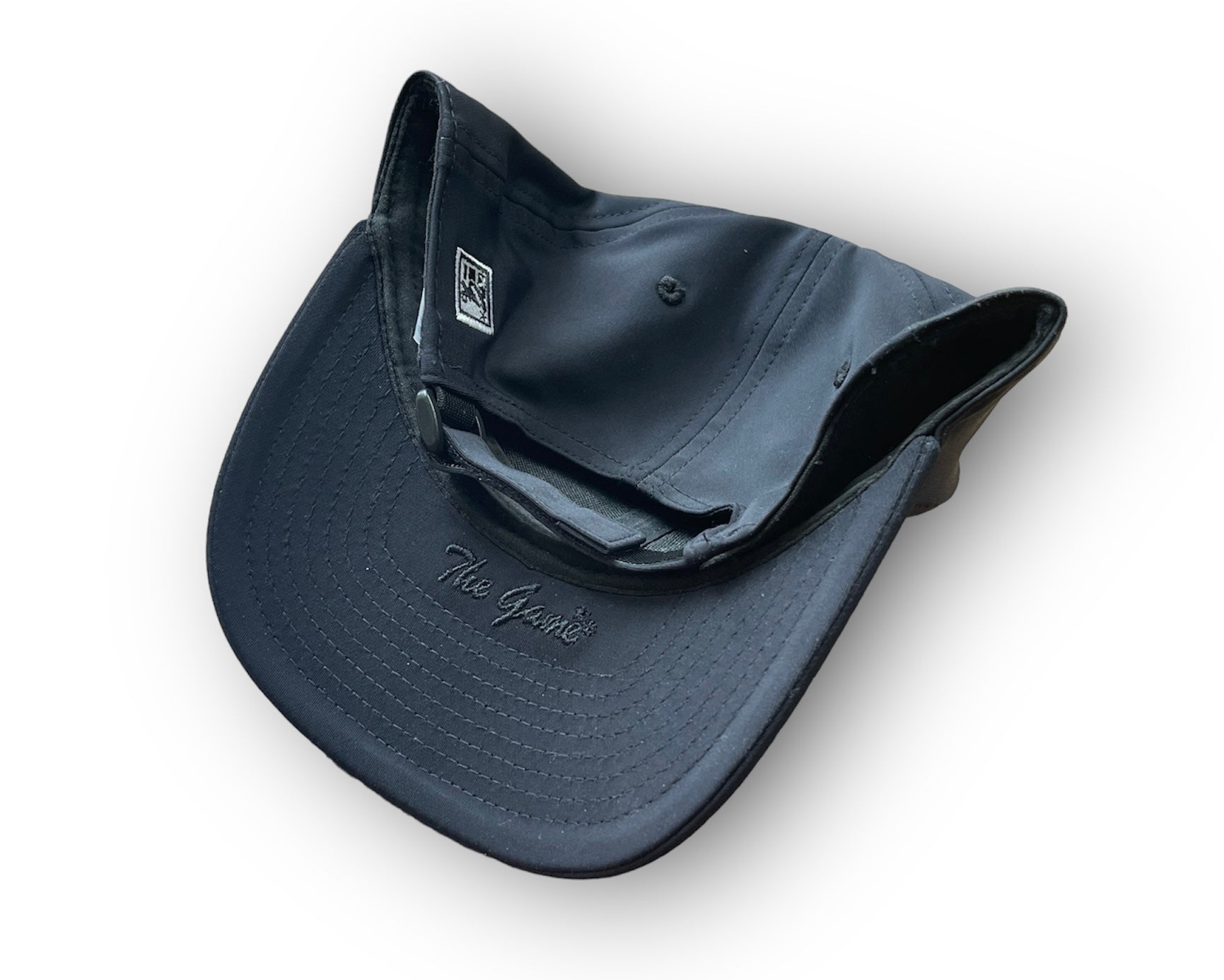 Indianapolis Motor Speedway Black Wing and Wheel Hat by Justin Patten