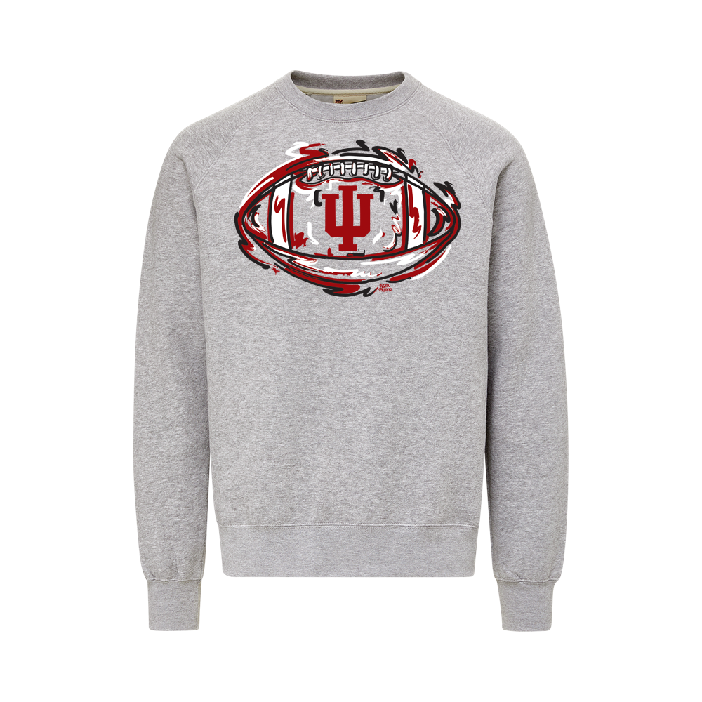 Indiana University Crew designed by Justin Patten (IU Alumni, IU Football Crew)