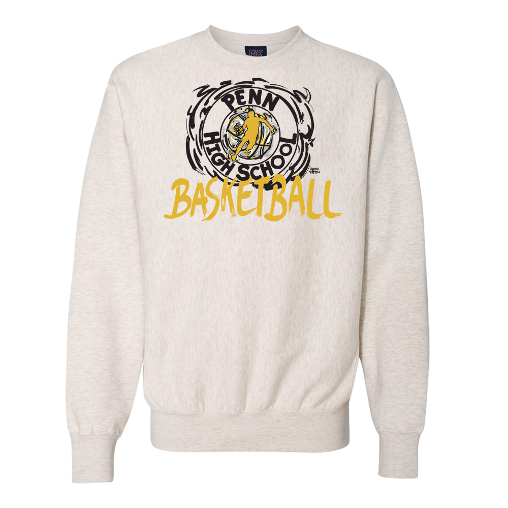 Penn Kingsmen Basketball Pro-Weave Crewneck