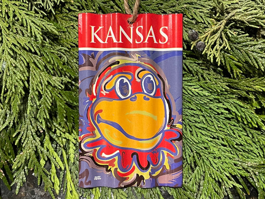 University of Kansas Ornament by Justin Patten