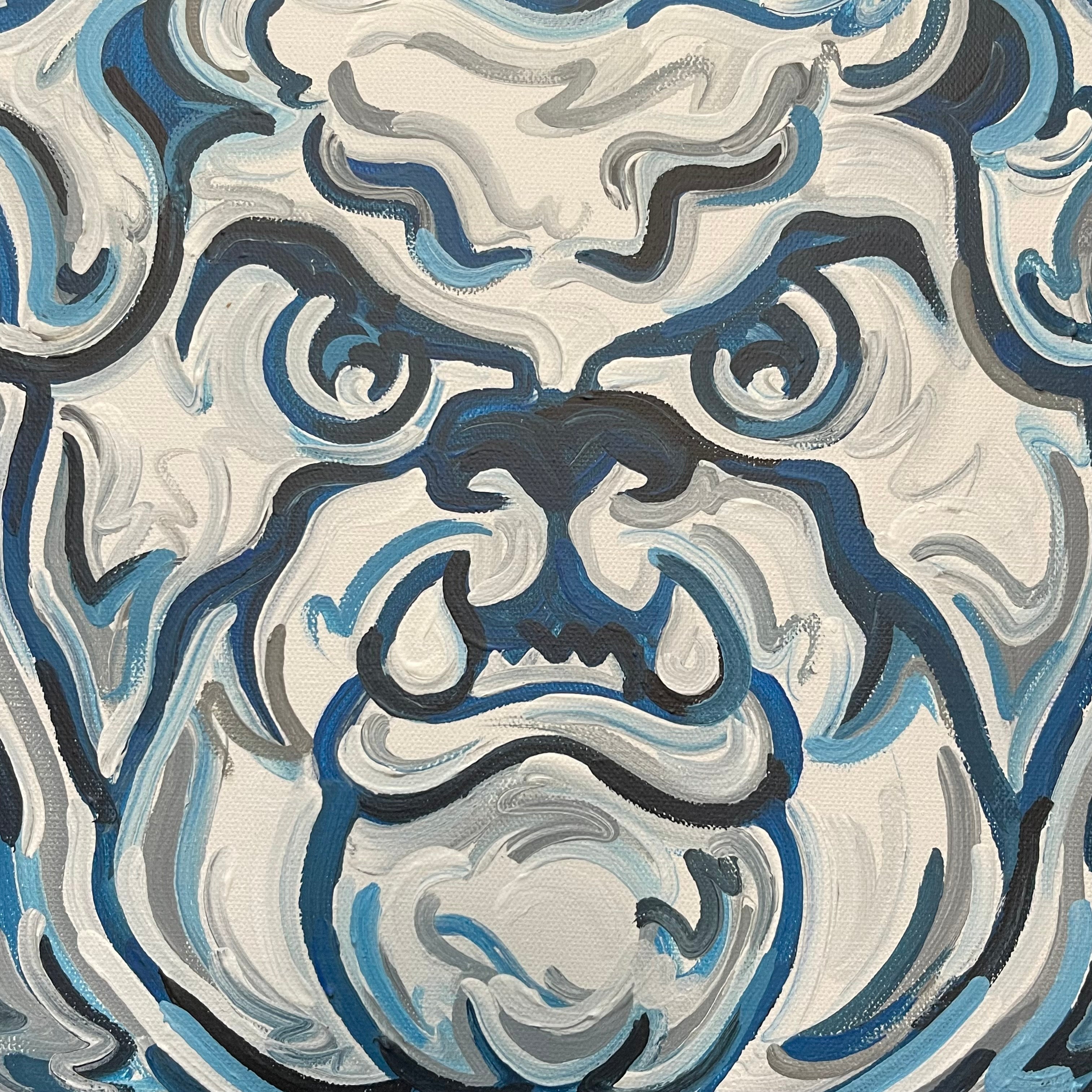 Butler University Painting by Justin Patten 12x12 (Finished Painting)