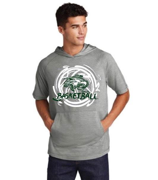 Zionsville Basketball Hoodie Tee by Justin Patten (2 Colors)(Last Two)