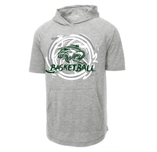 Zionsville Basketball Hoodie Tee by Justin Patten (2 Colors)(Last Two)