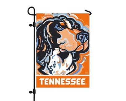 University of Tennessee Mascot Garden Flag 12" x 18" by Justin Patten