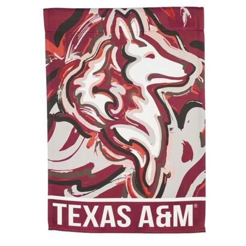 Texas A&M House Flag 29" x 43" by Justin Patten