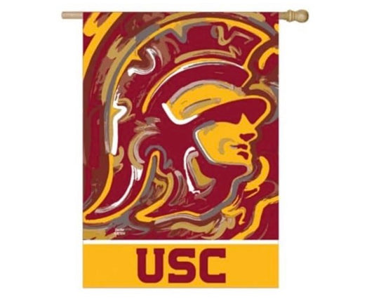 USC House Flag 29" x 43" by Justin Patten
