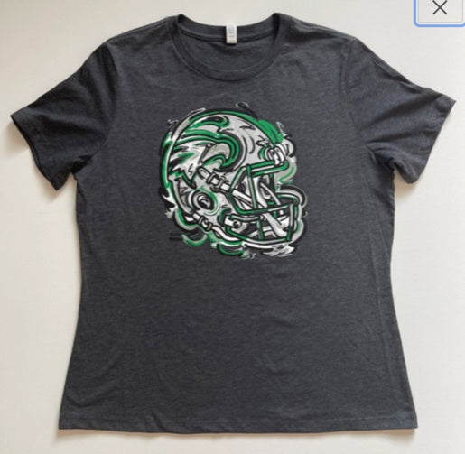 Zionsville Indiana Football Women's Tee by Justin Patten (Last Few)