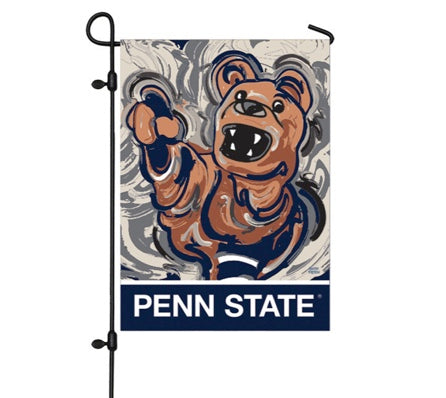 Penn State Mascot Garden Flag 12" x 18" by Justin Patten