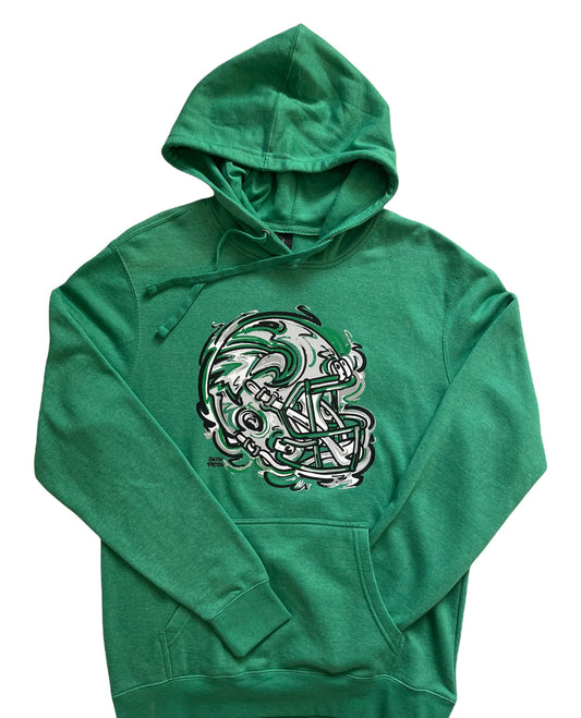Zionsville Indiana Football Hoodie by Justin Patten (1 Color)(Last Few)