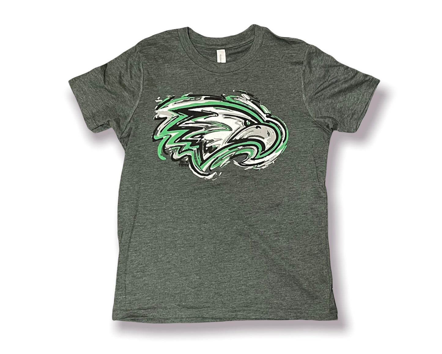 Zionsville Indiana Eagle Tee by Justin Patten (6 Colors)