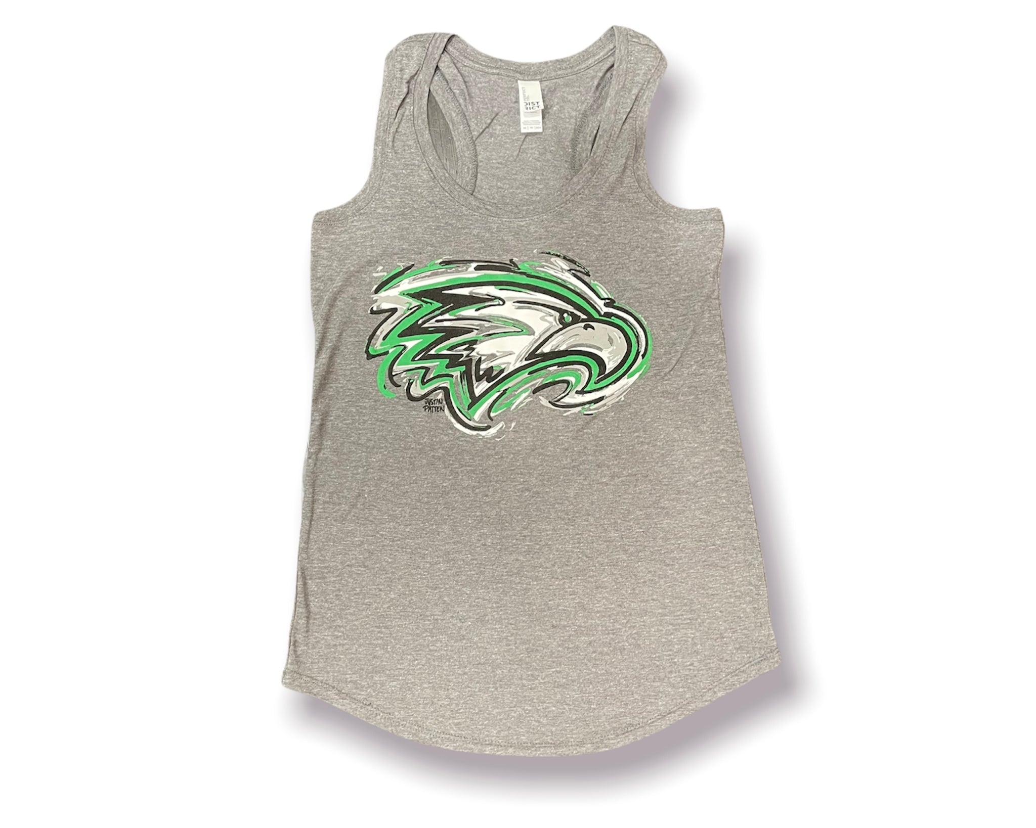 Zionsville Indiana Eagle Tank by Justin Patten (Grey Frost)
