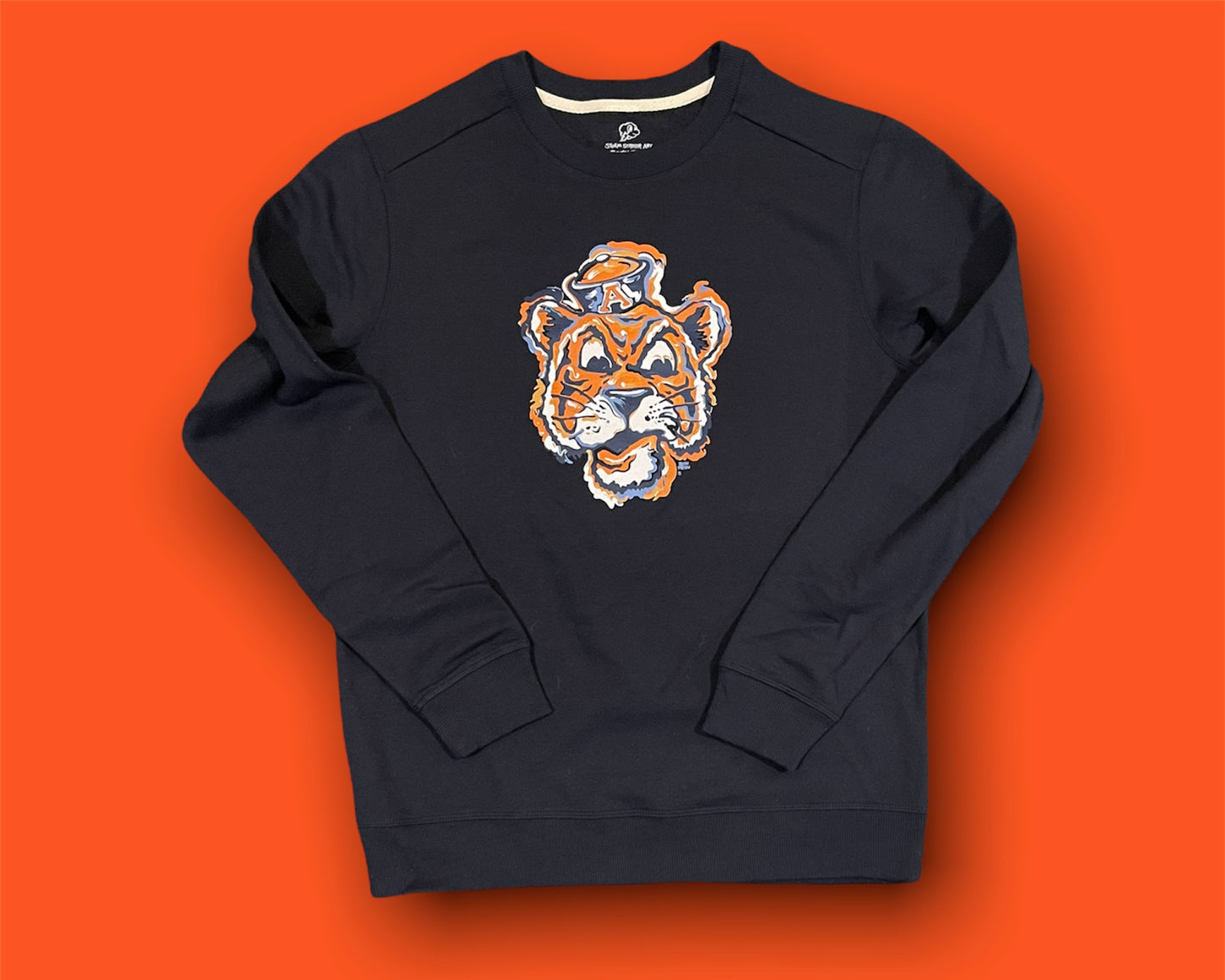 Auburn University Vintage Aubie Unisex Crew by Justin Patten