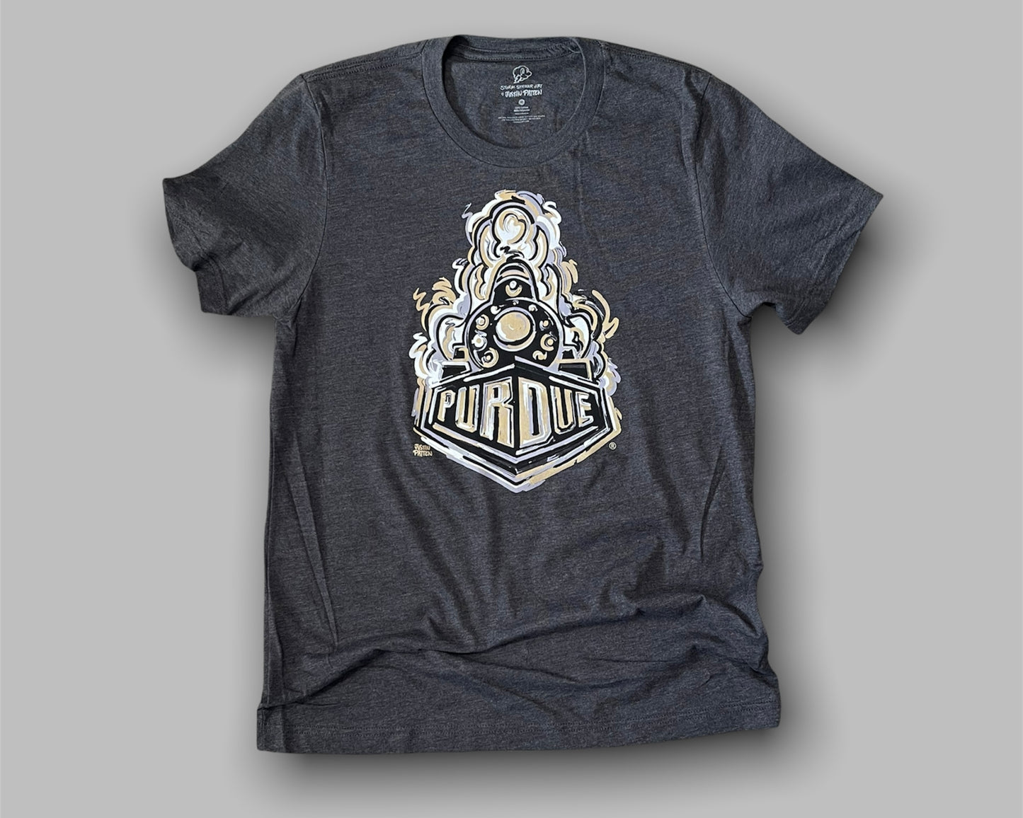 Purdue Boilermaker Special Unisex Short Sleeve Tee by Justin Patten (2 Colors)