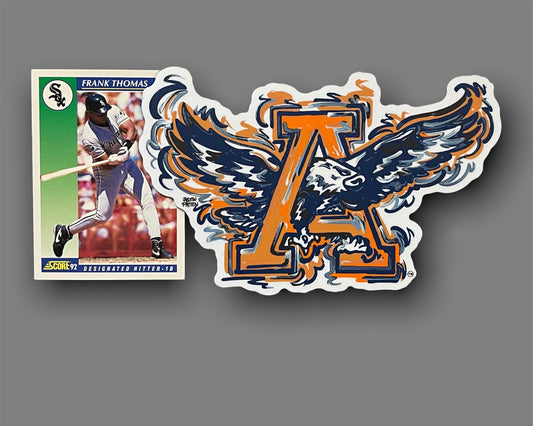 Auburn University War Eagle Magnet by Justin Patten