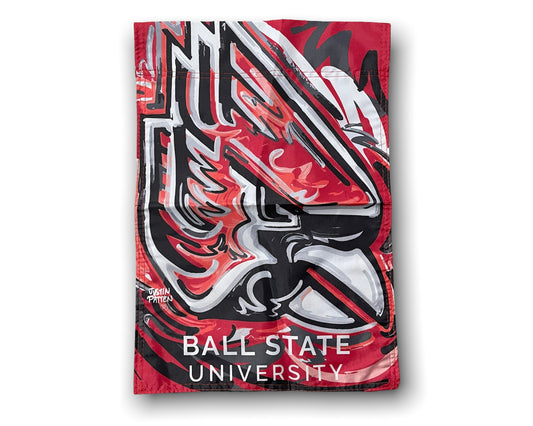 Ball State University Garden Flag by Justin Patten