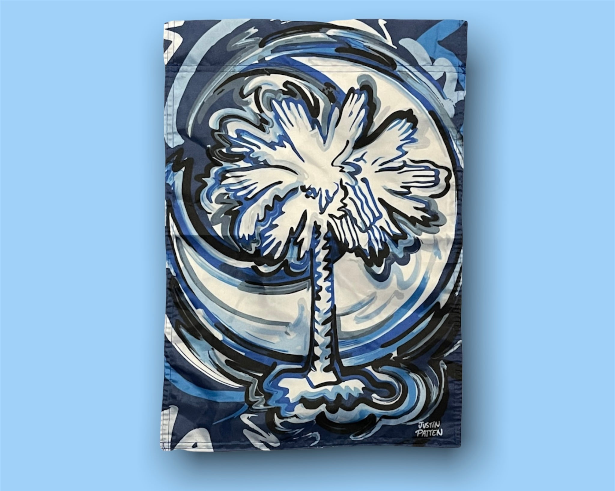 South Carolina Garden Flag by Justin Patten