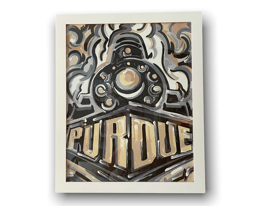 Purdue 16" x 20" Boilermaker Special Print by Justin Patten