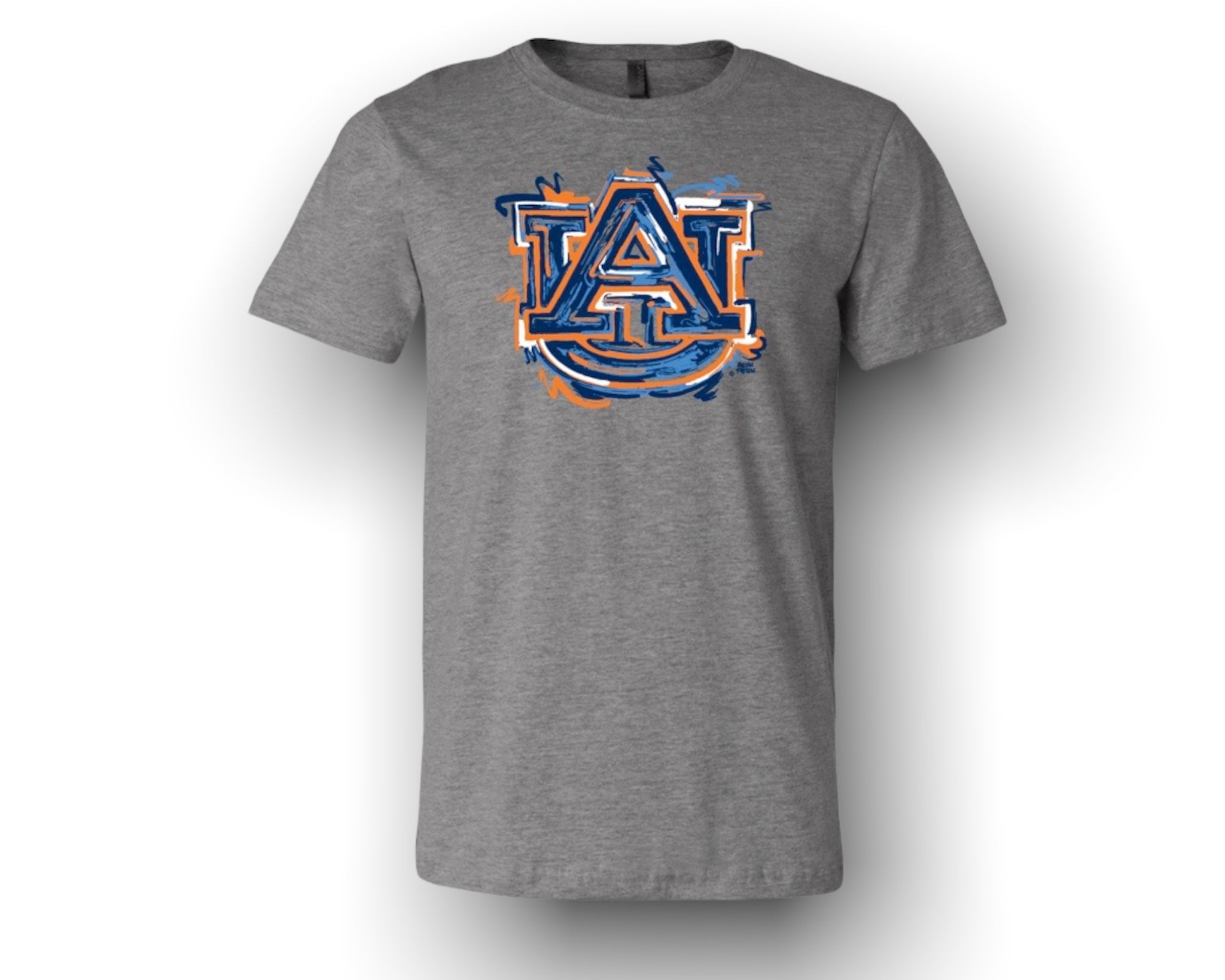 Auburn University AU Unisex Tee by Justin Patten