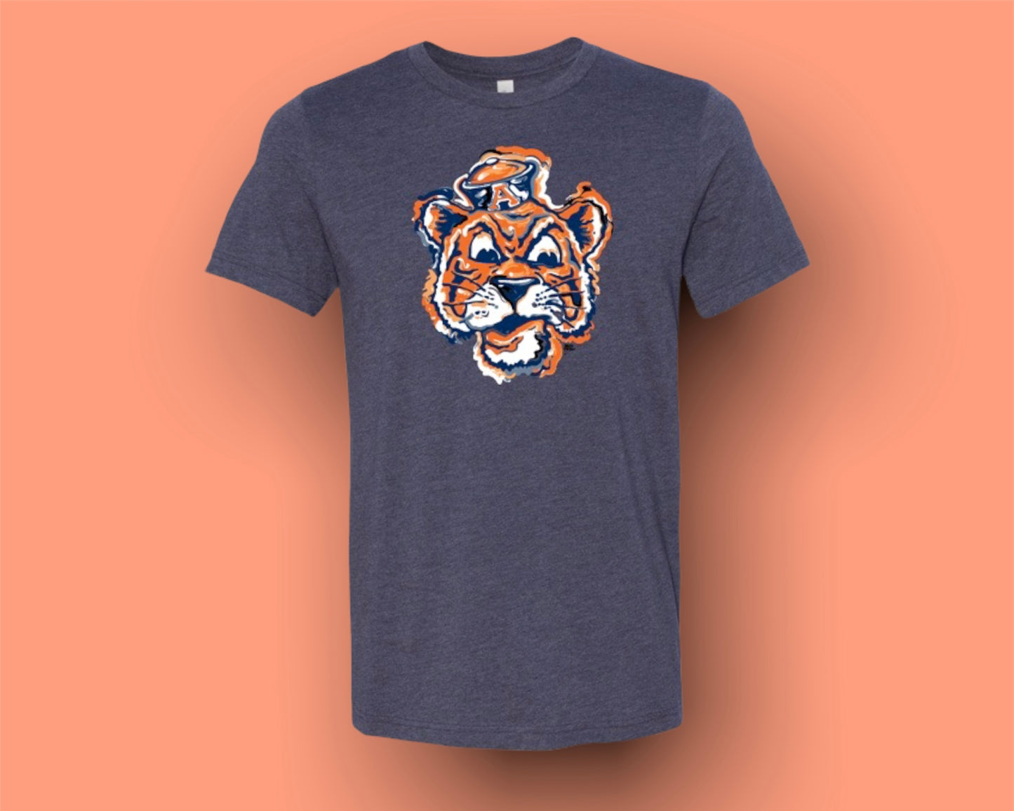 Auburn University Vintage Aubie Tee by Justin Patten