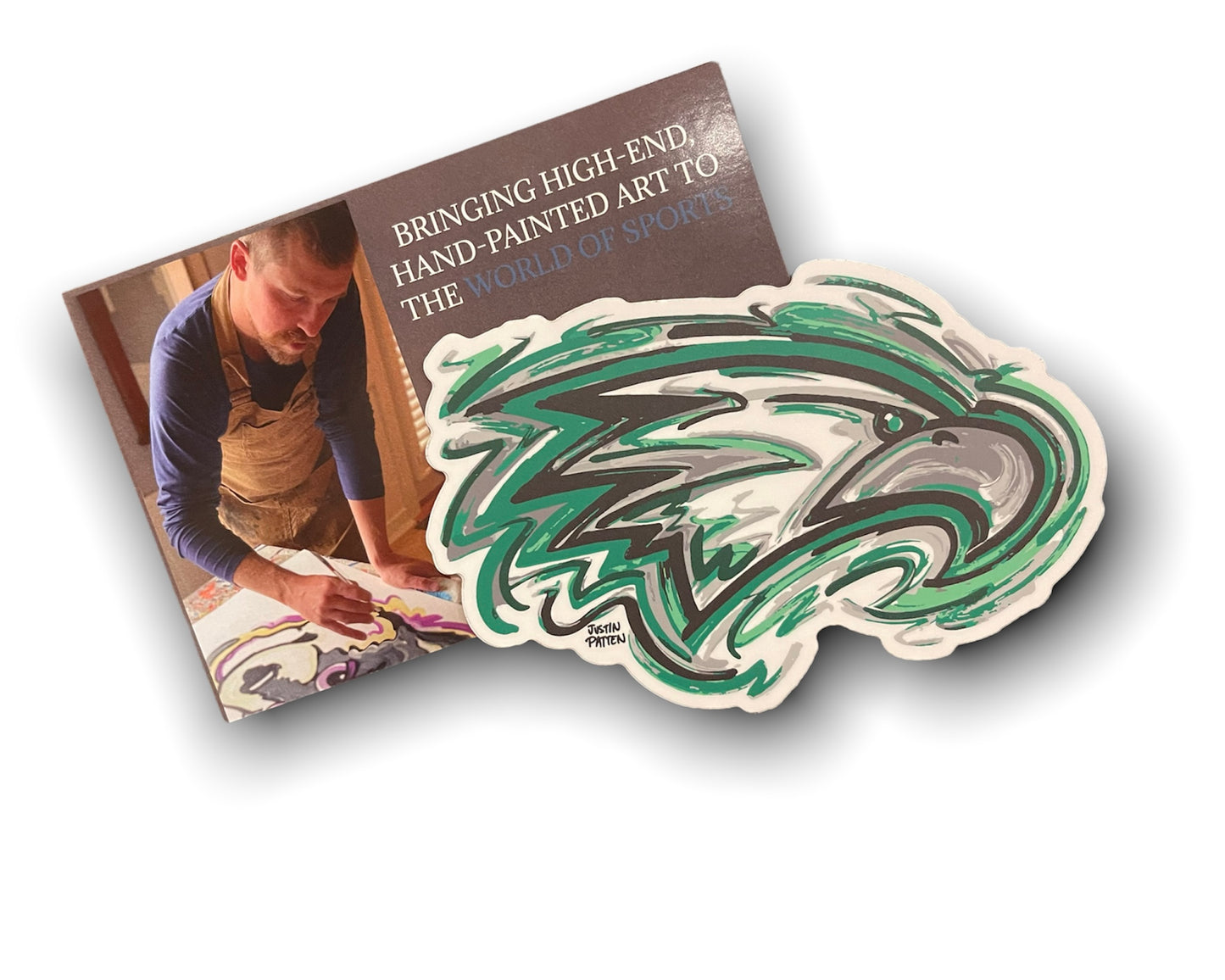 Zionsville Indiana Eagle Magnet by Justin Patten