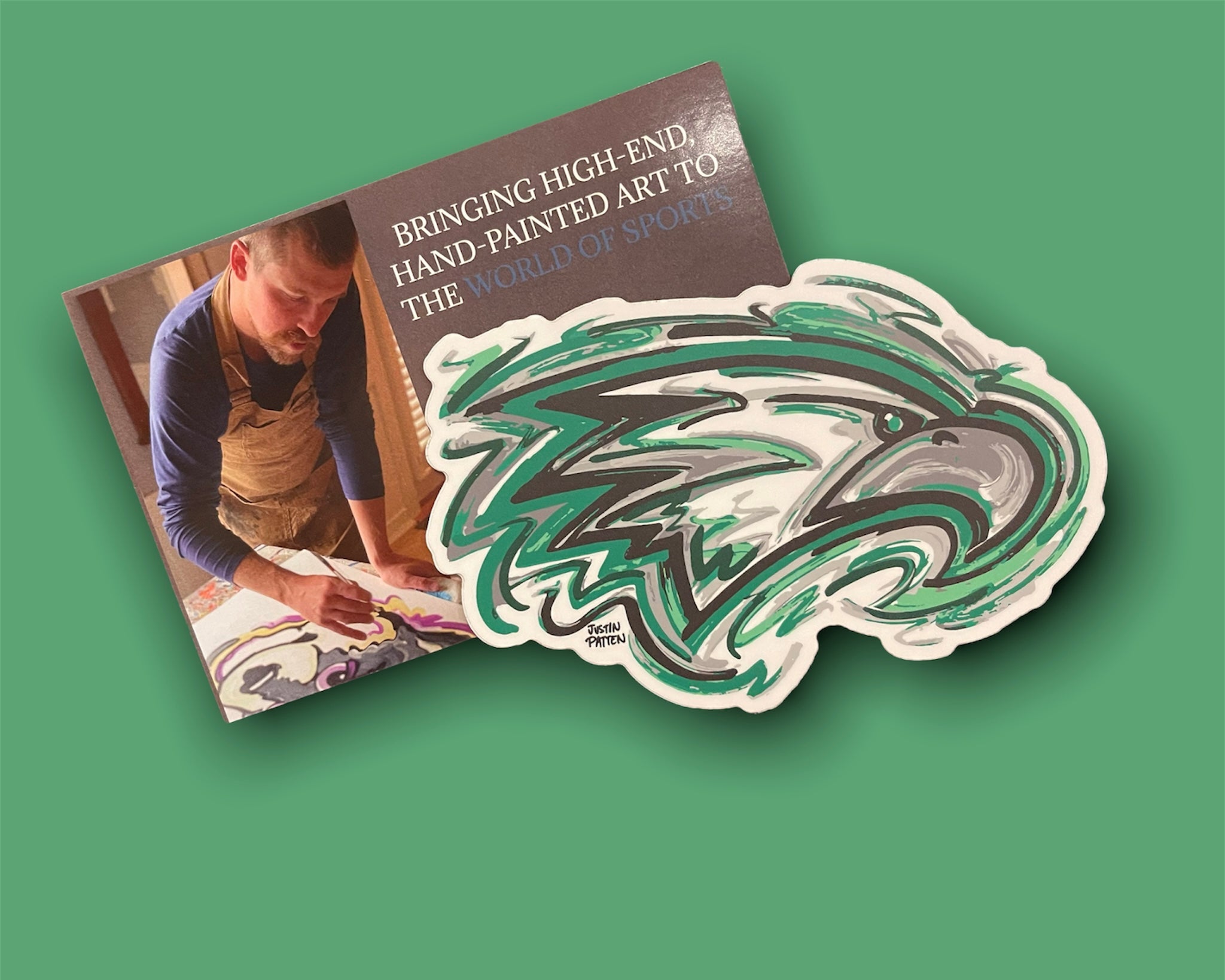 Zionsville Indiana Eagle Magnet by Justin Patten