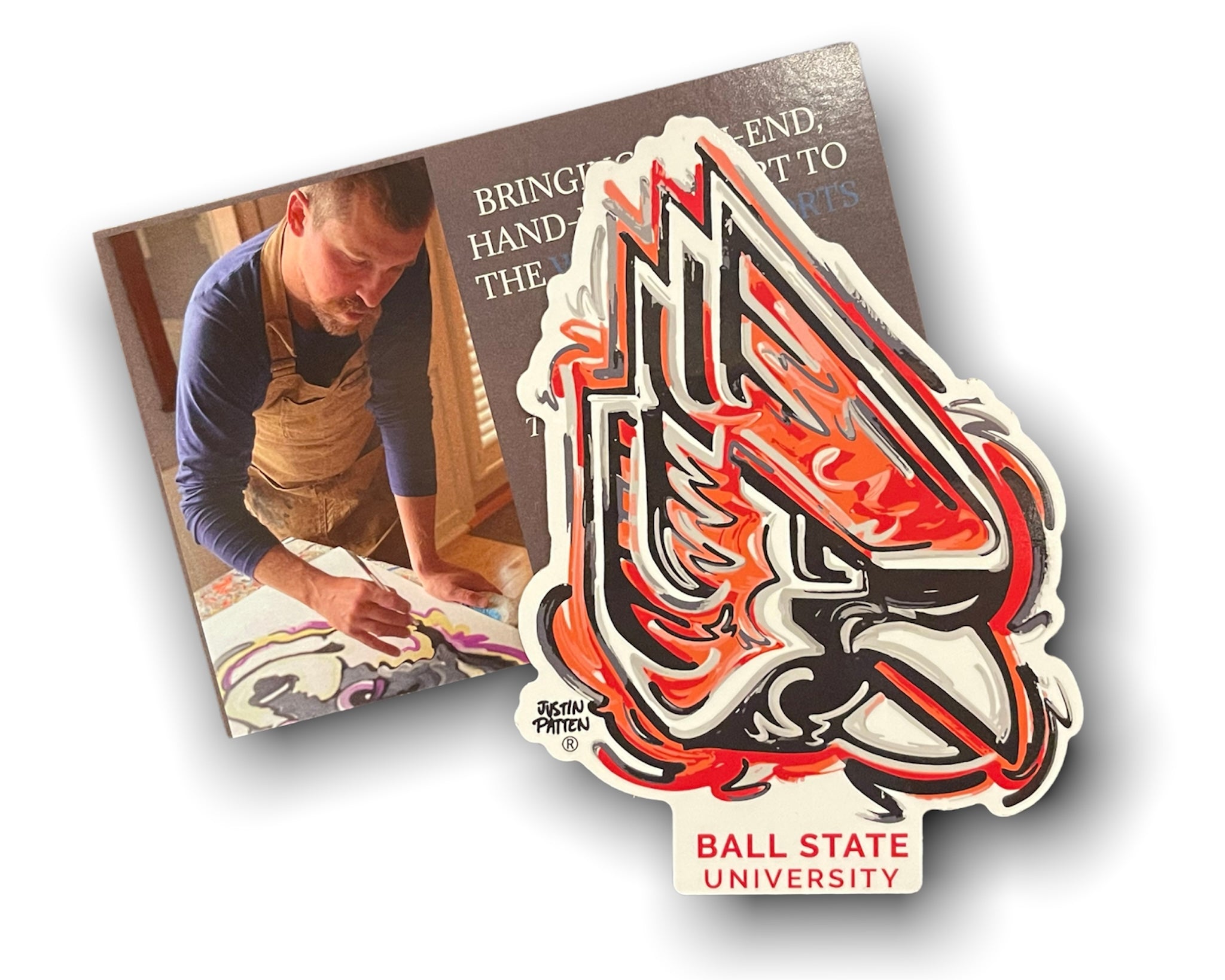 Ball State University Magnet by Justin Patten