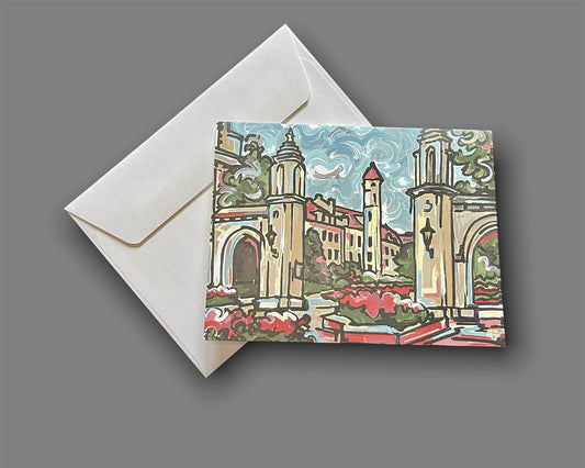 Sample Gates Note Card Set of 6 by Justin Patten
