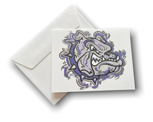 Brownsburg Full Color Note Card Set of 6 by Justin Patten