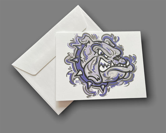 Brownsburg Full Color Note Card Set of 6 by Justin Patten