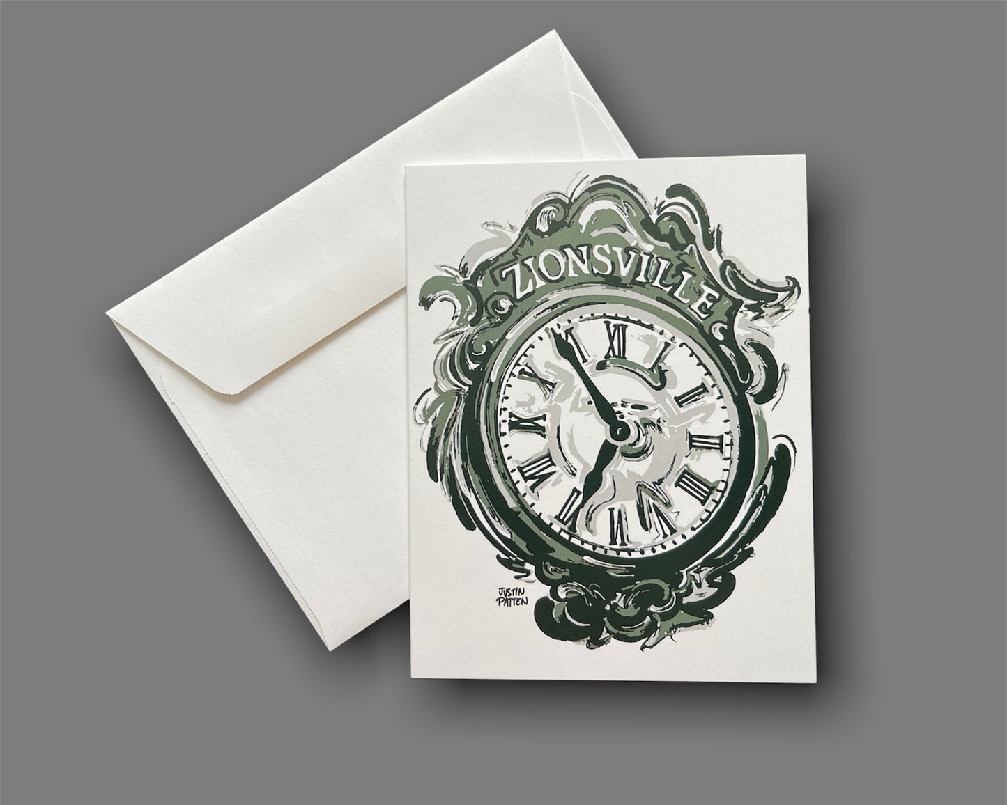 Zionsville Note Card Set of 6 by Justin Patten