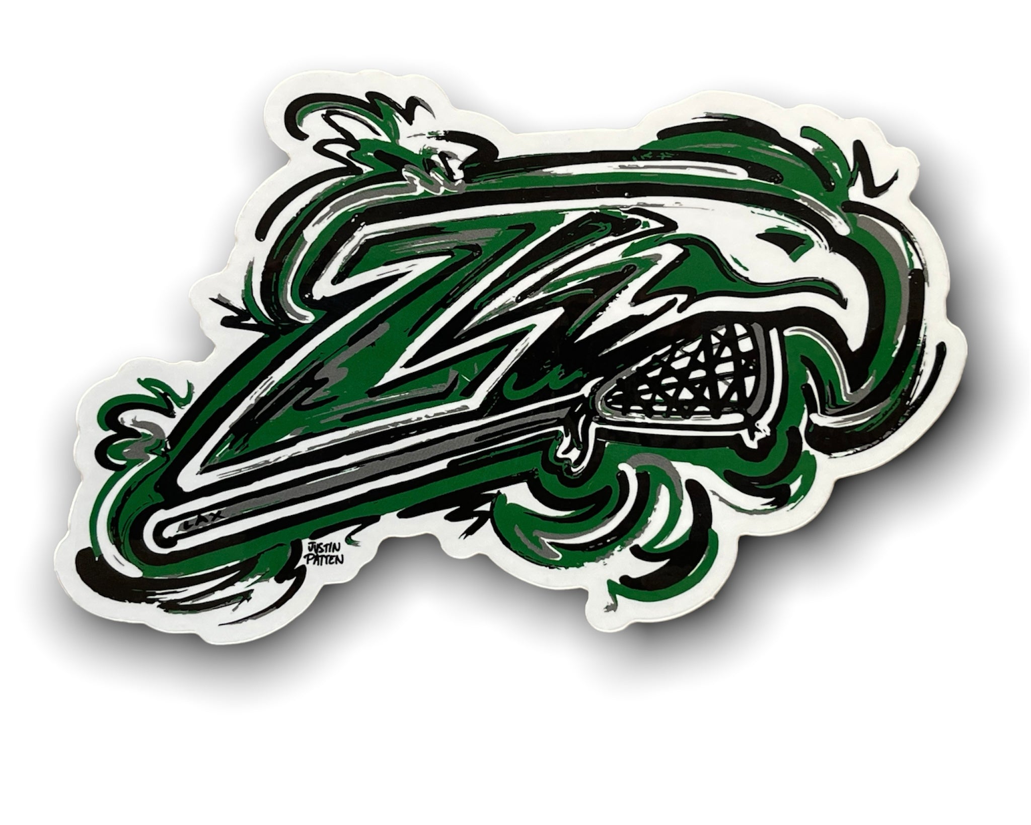 Zionsville ZLAX Sticker by Justin Patten