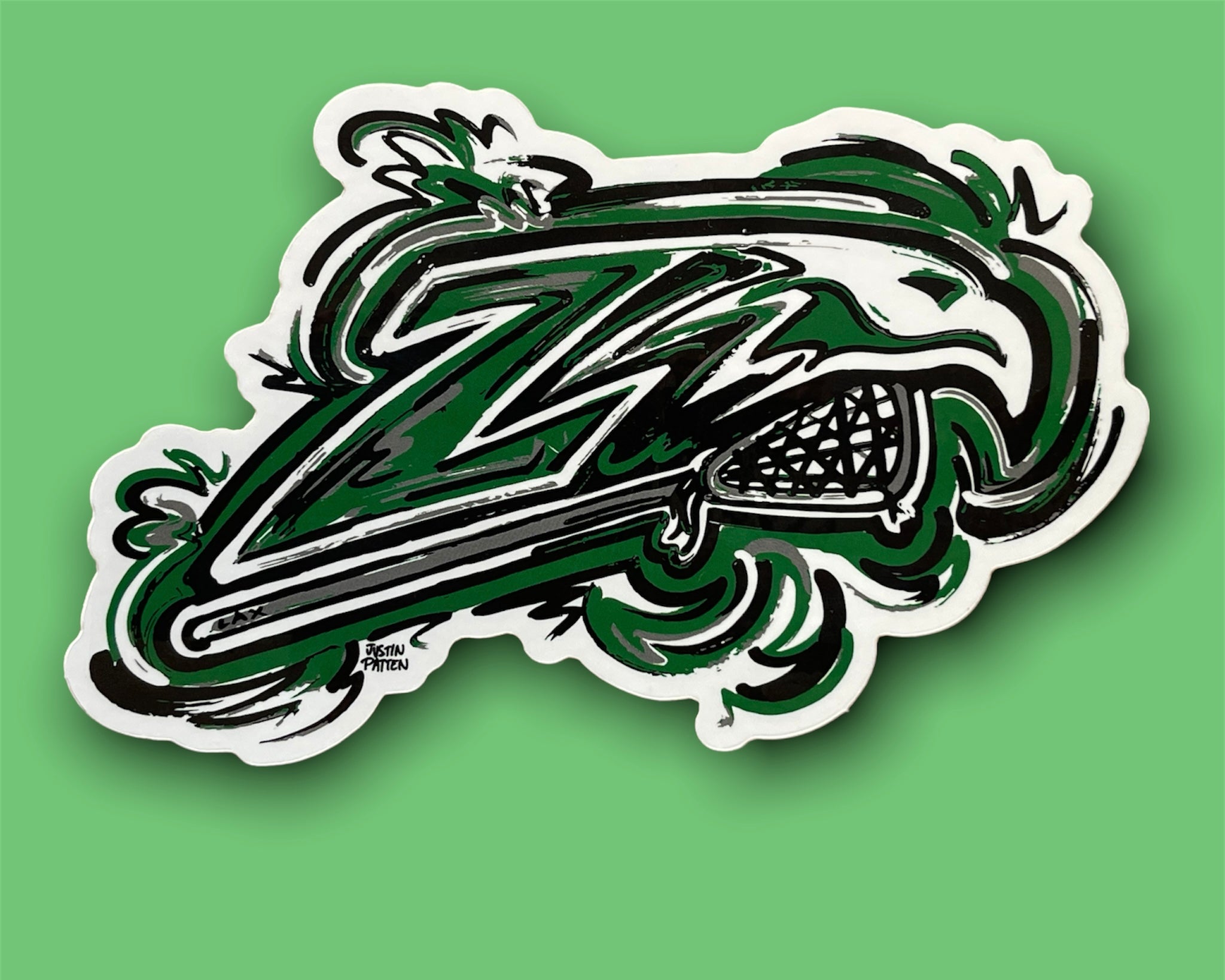 Zionsville ZLAX Sticker by Justin Patten