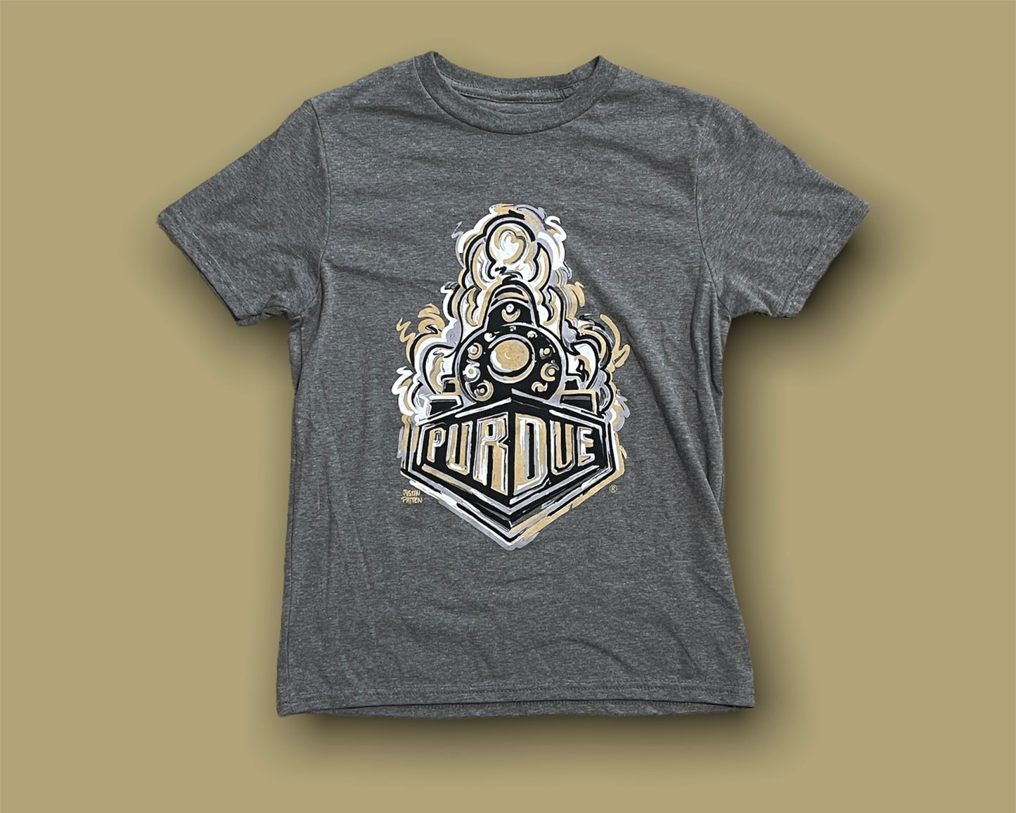 Purdue Boilermaker Special Youth Short Sleeve Tee by Justin Patten