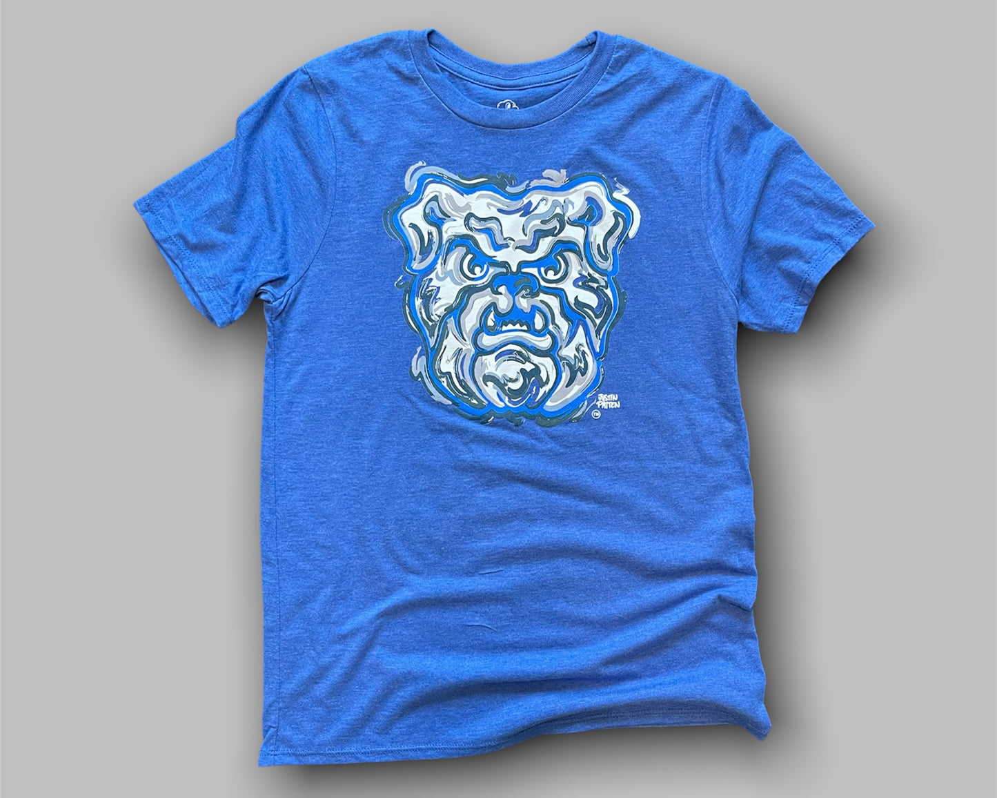 Butler University Bulldog Youth Tee by Justin Patten (2 Colors)