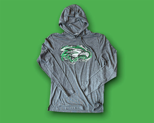 Zionsville Eagle Unisex Hooded Tee by Justin Patten
