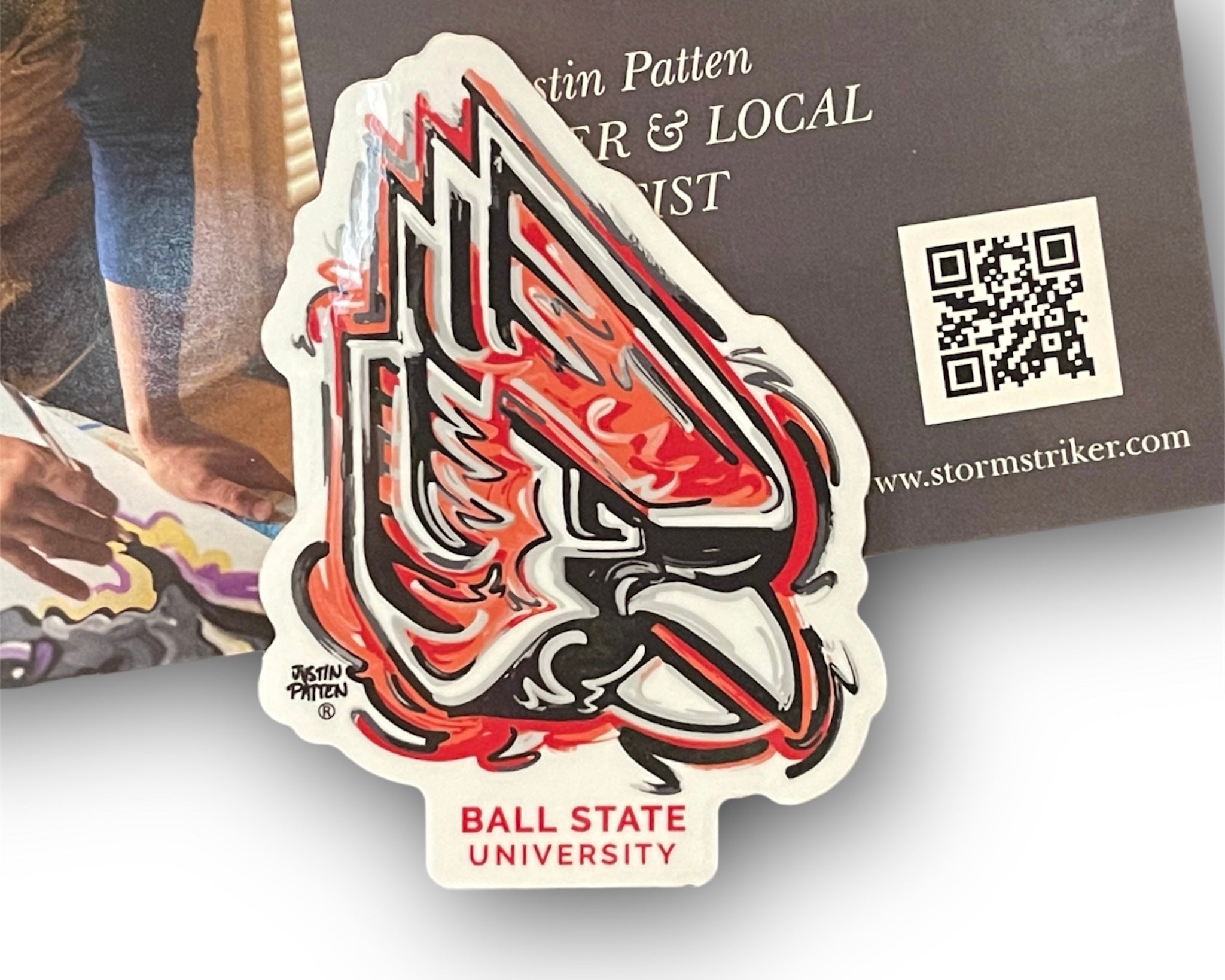 Ball State University Mini Magnet by Justin Patten