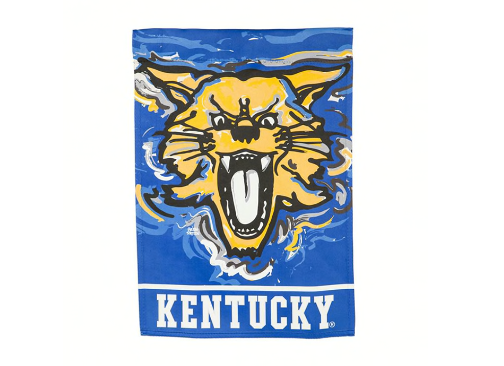 University of Kentucky Garden Flag 12" x 18" by Justin Patten