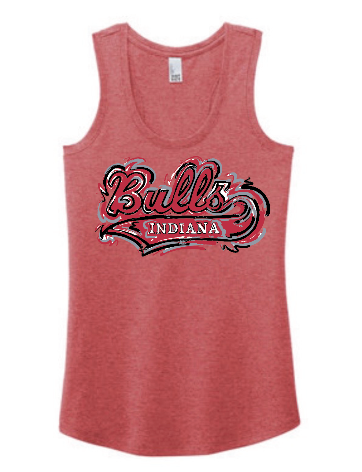Indiana Bulls Tank by Justin Patten (2 Colors)