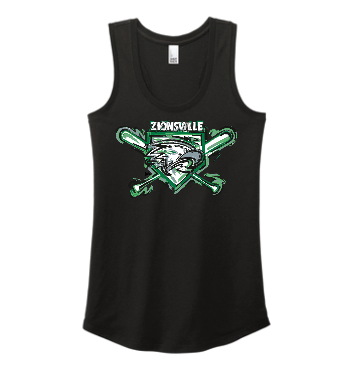 Zionsville Baseball Tank by Justin Patten