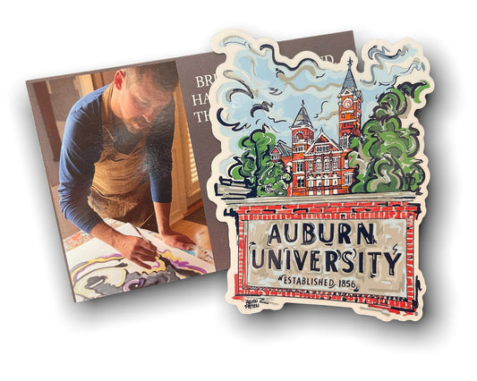 Auburn University Samford Hall Magnet by Justin Patten